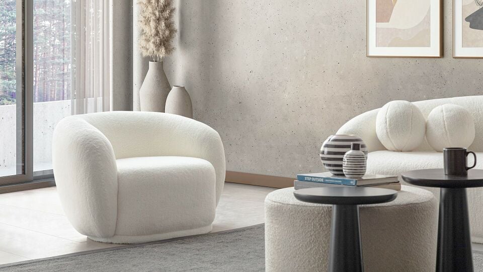 Lumy Teddy Fasülye Koltuk Takımı