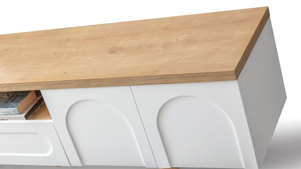 Siena Tv Ünitesi Beyaz 205 cm