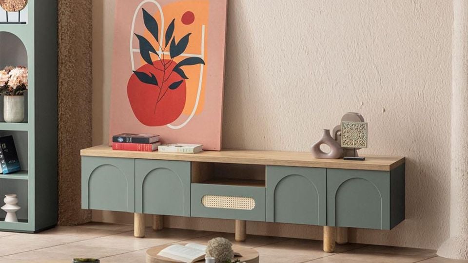 Siena Tv Ünitesi Yeşil 205 cm