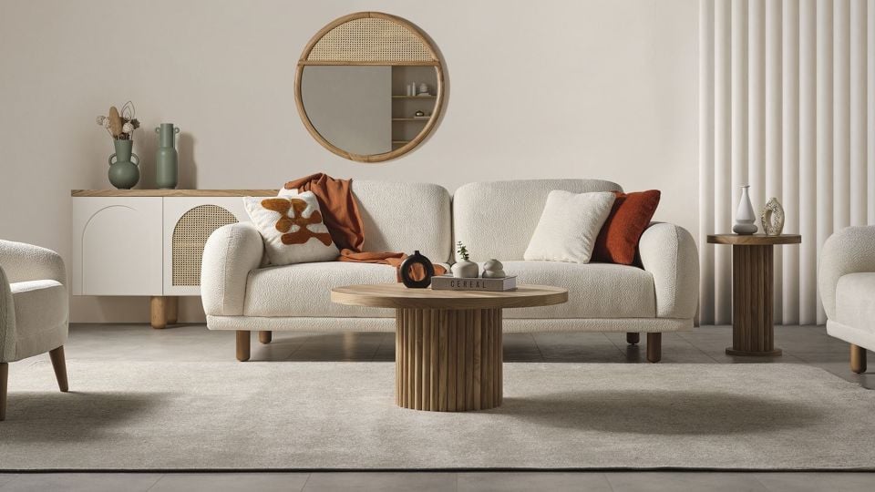 Siena Bohem Üçlü Koltuk