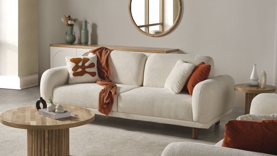 Siena Bohem Üçlü Koltuk