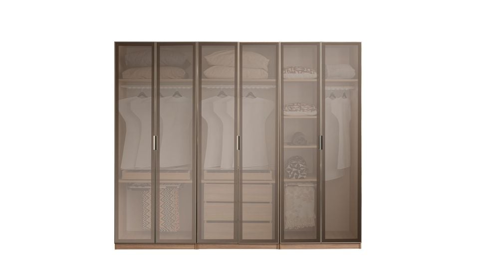 Bronze Ceviz Yatak Odası