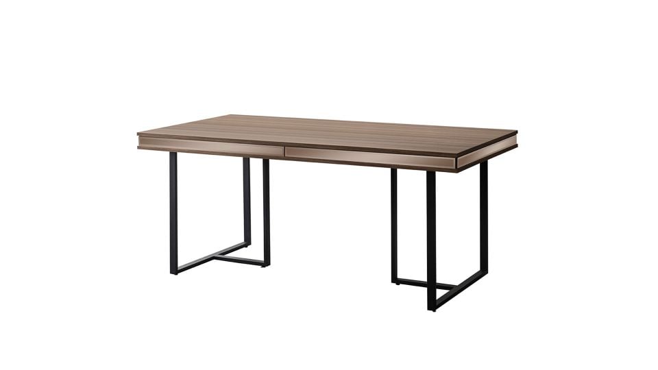 Bronze Ceviz Yemek Masası