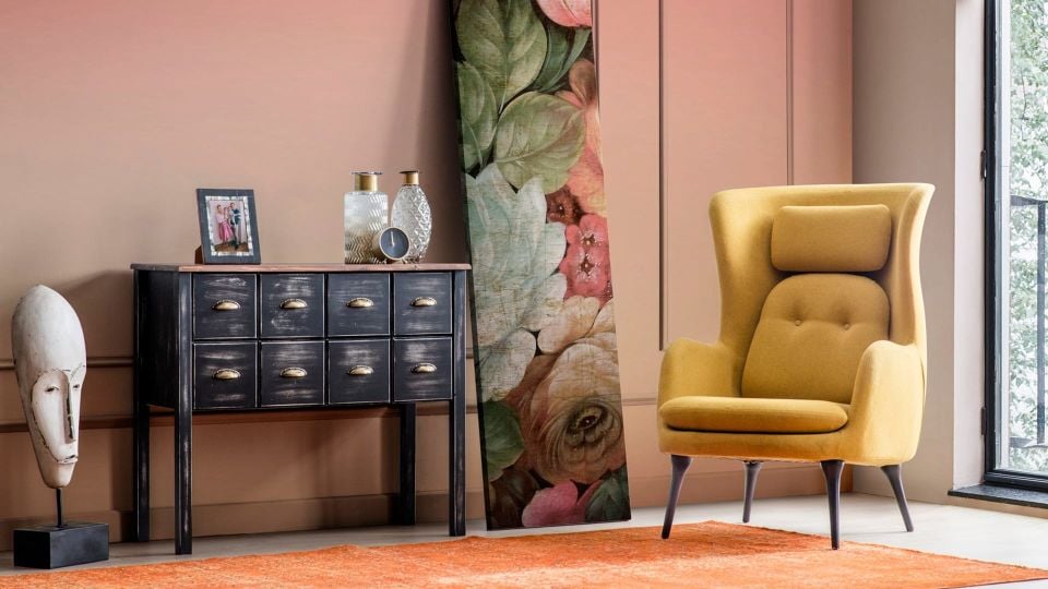 Salt Dresuar 8 Çekmeceli Siyah