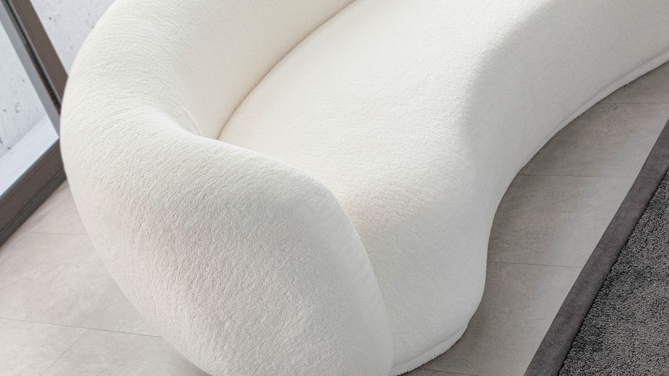 Lumy Teddy Fasülye Üçlü Koltuk