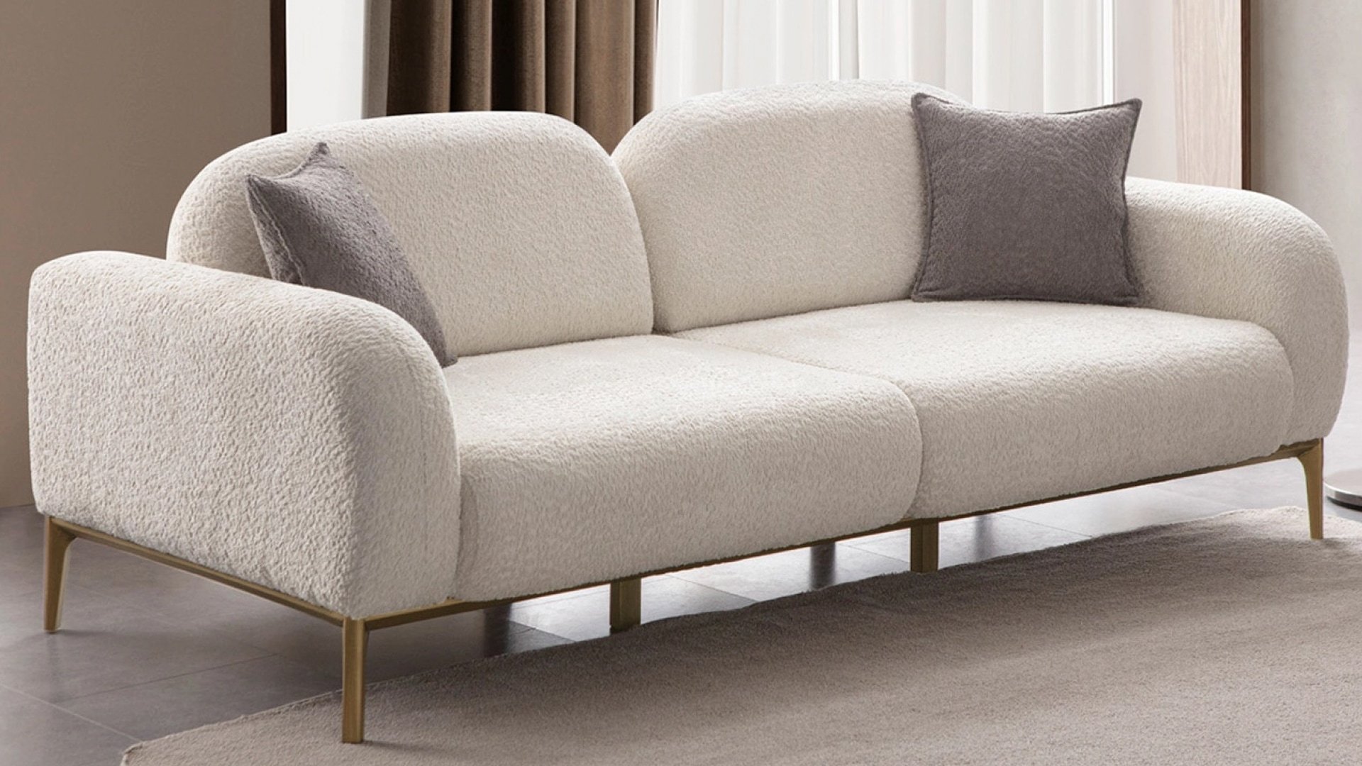 Cupra Beyaz Üçlü Koltuk