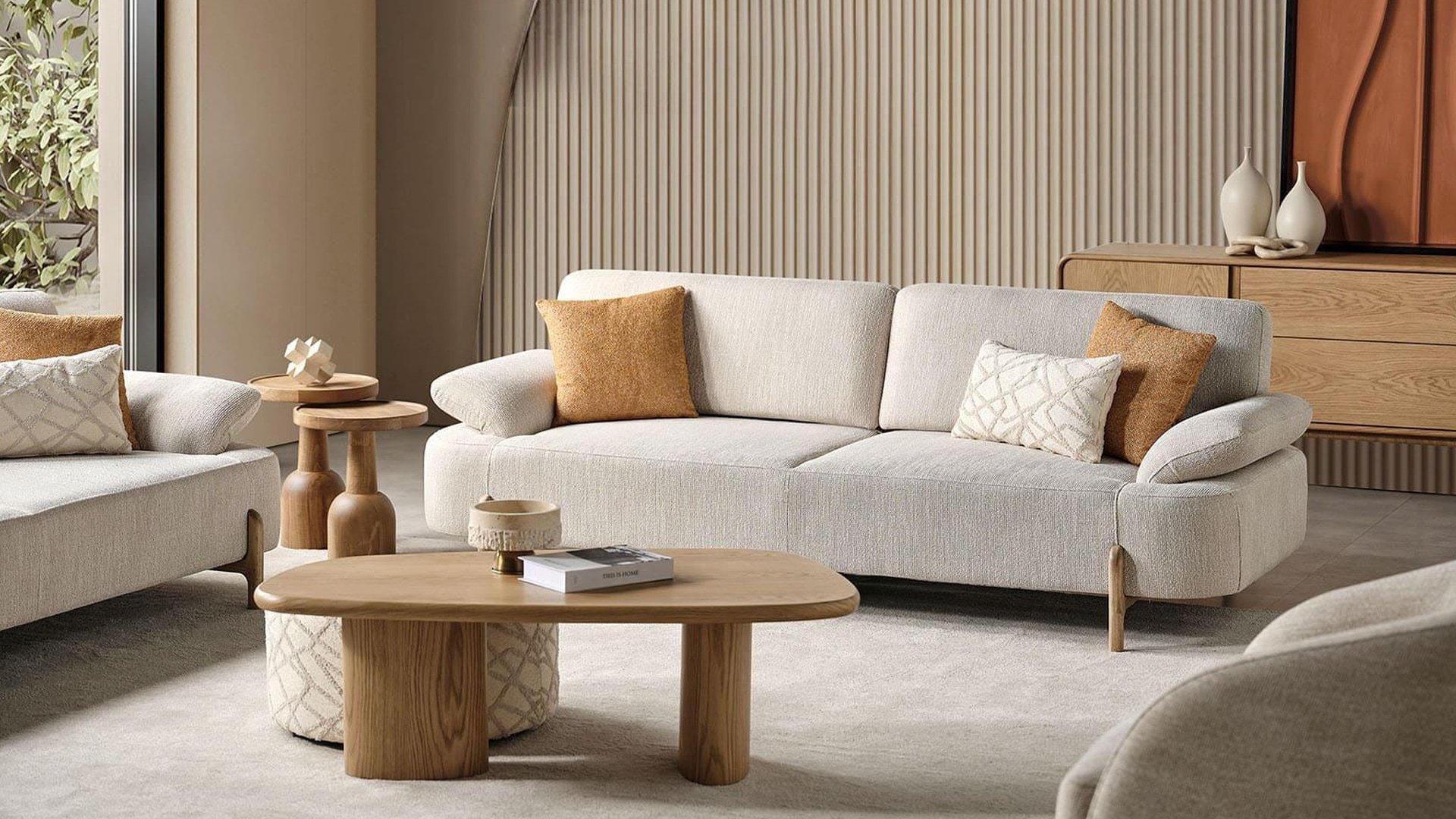 Oswin Üçlü Koltuk