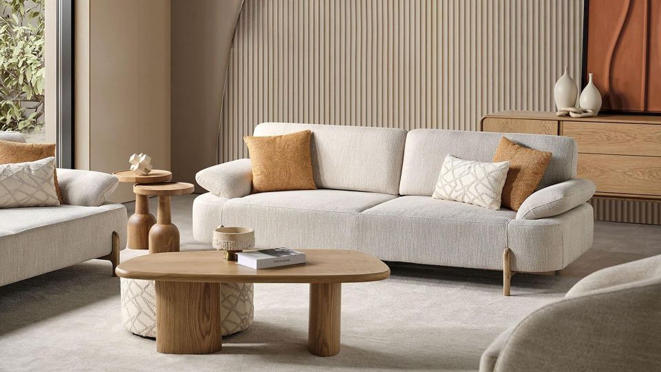 Oswin Üçlü Koltuk