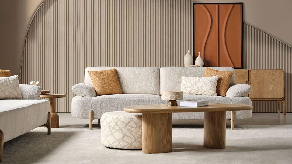 Oswin Üçlü Koltuk