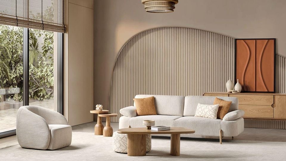 Oswin Üçlü Koltuk