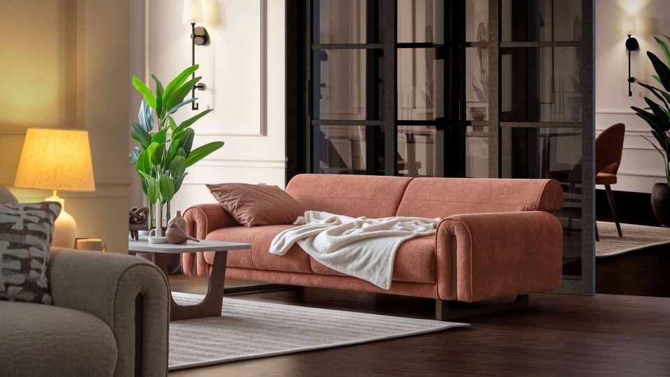 Malaga Üçlü Koltuk