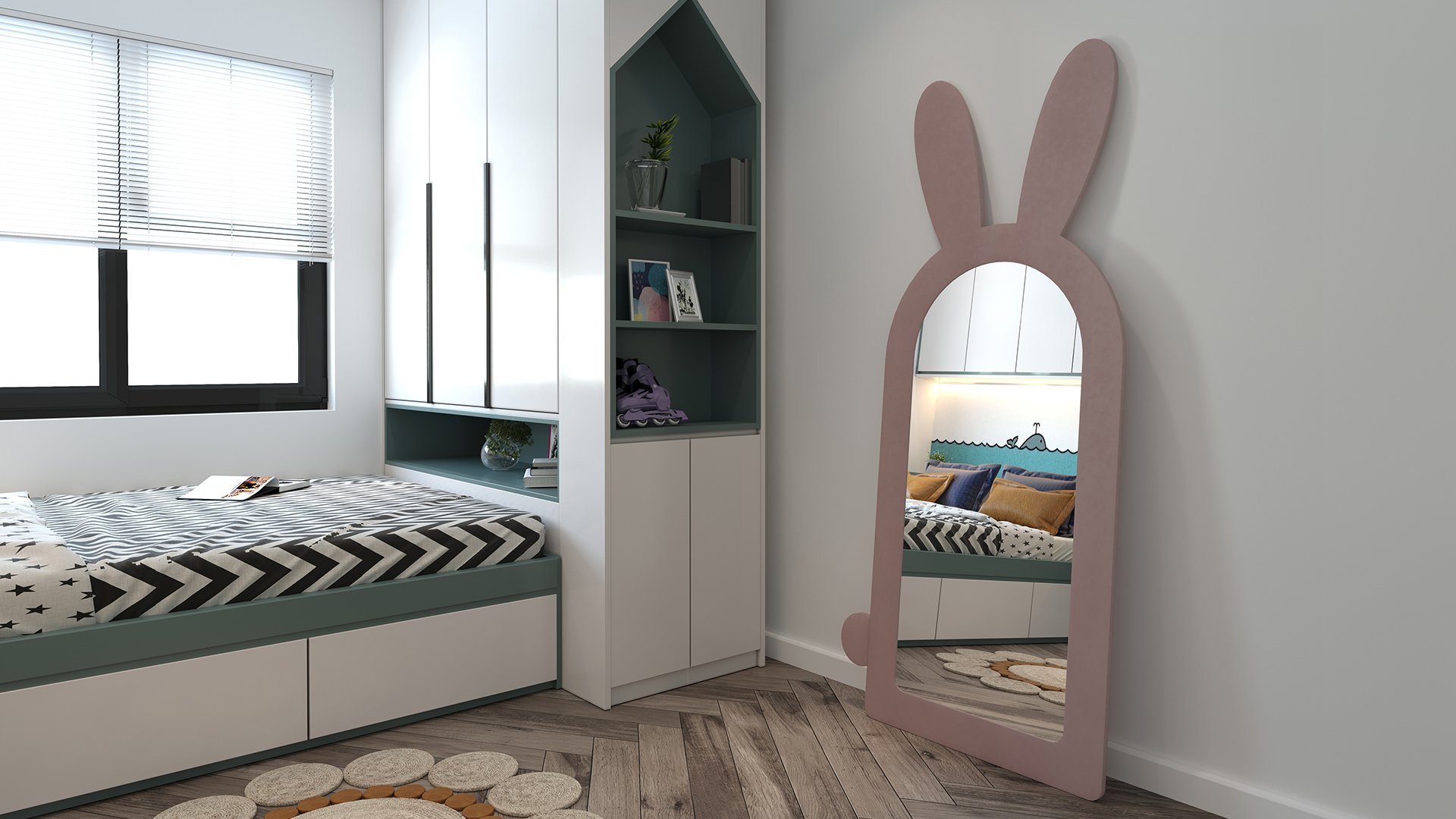 Rabbit Çocuk Aynası