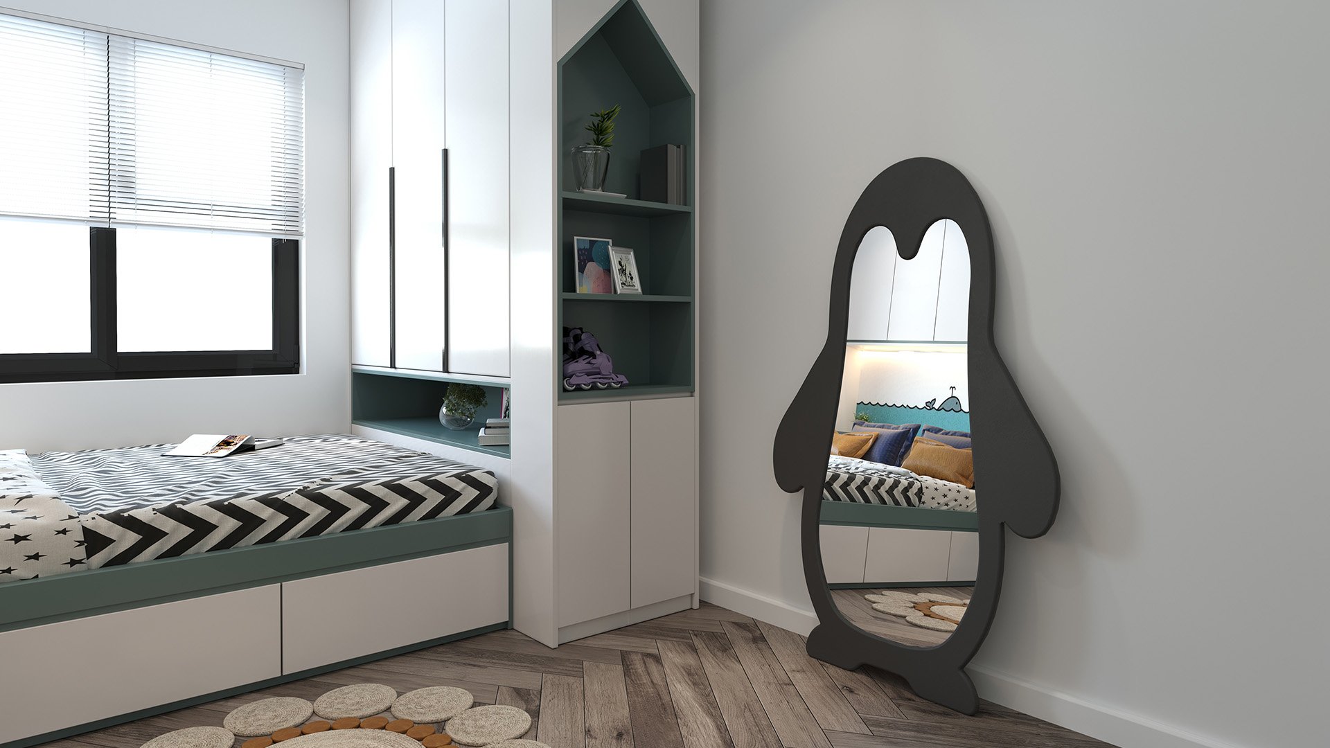 Penguin Çocuk Aynası