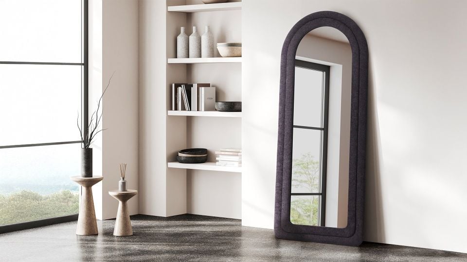 Doğa Dalgalı Çerçeveli 90x190