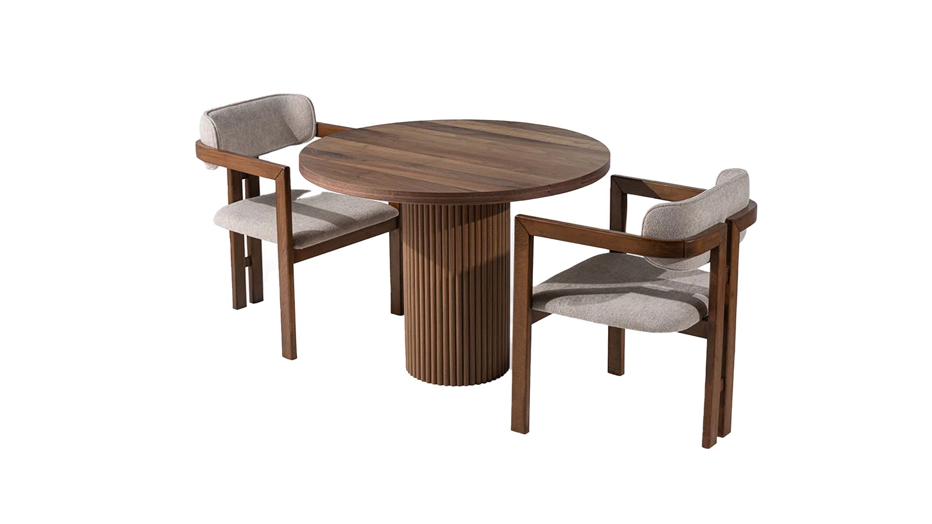 Bohem Mutfak Masası Ceviz