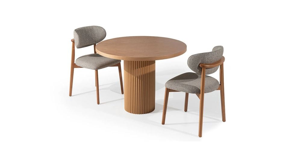 Bohem Mutfak Masası Kayın