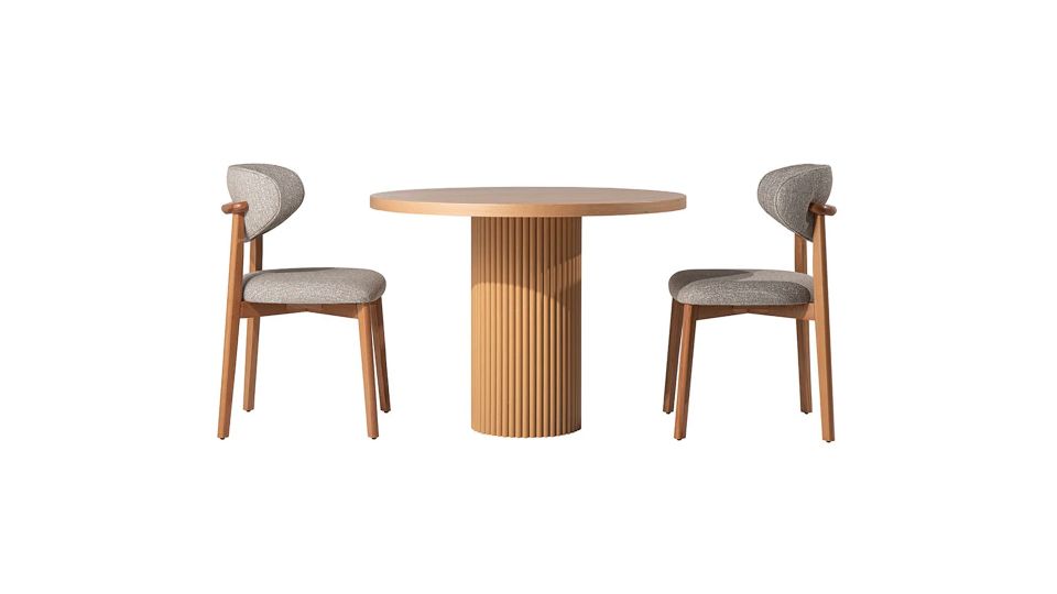 Bohem Mutfak Masası Kayın