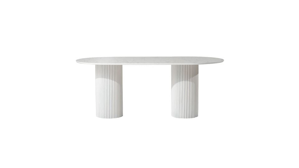 Mil Bohem Yemek Masası Mermer