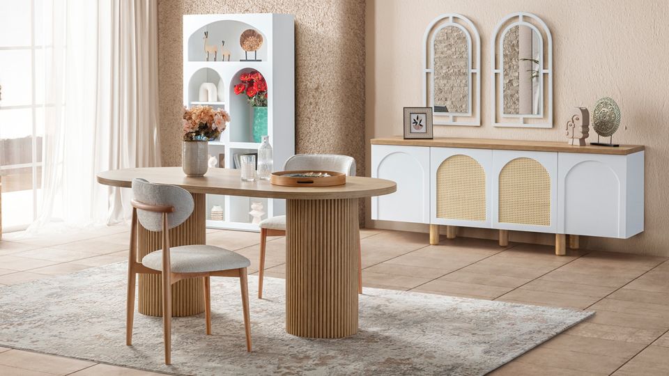 Siena Aytaşı Yemek Odası Takımı