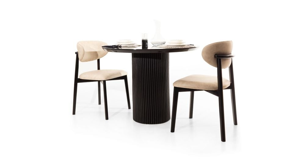 Bohem Mutfak Masası Siyah