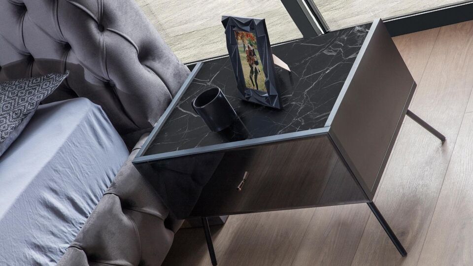 Bronze Antrasit Yatak Odası