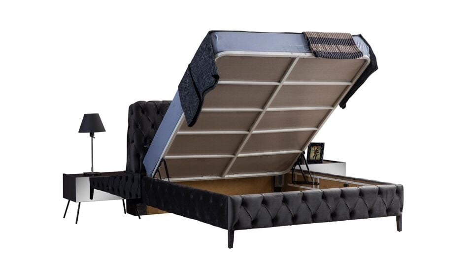 Bronze Antrasit Yatak Odası