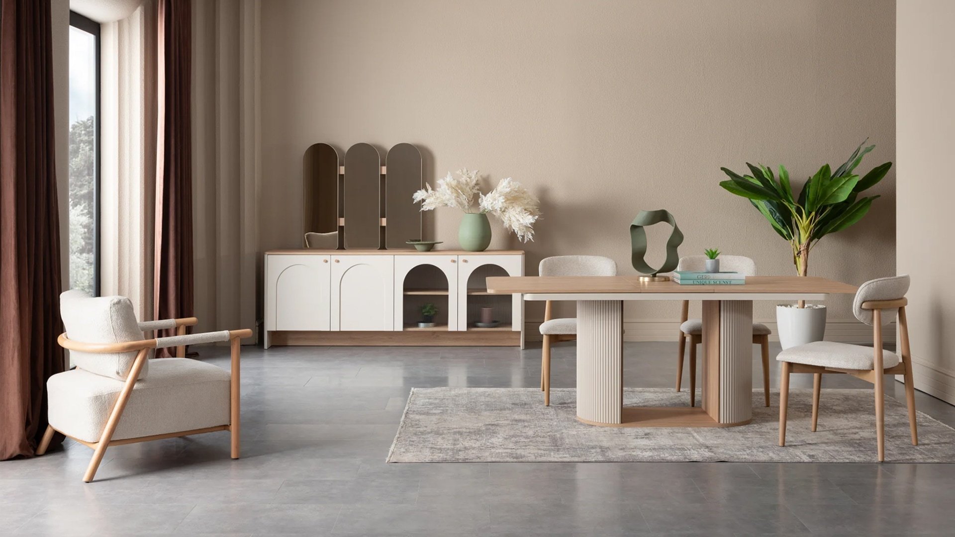 Milos Yemek Odası Takımı