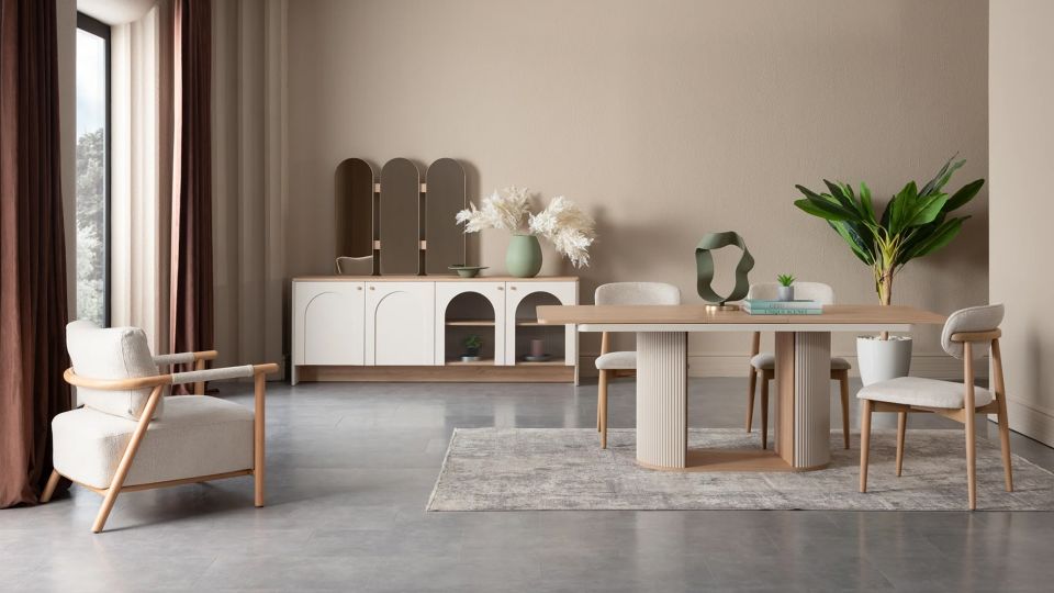 Milos Yemek Odası Takımı