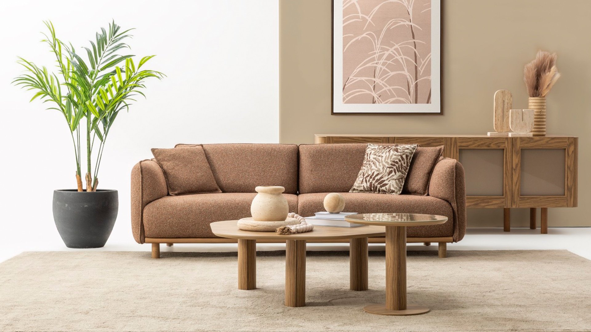 Latte Üçlü Koltuk