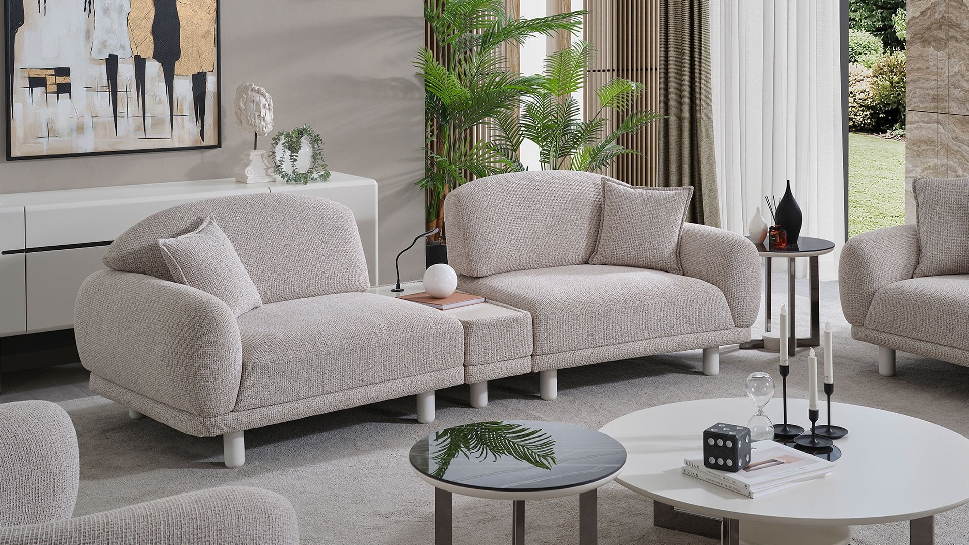 Dallas Dörtlü Koltuk