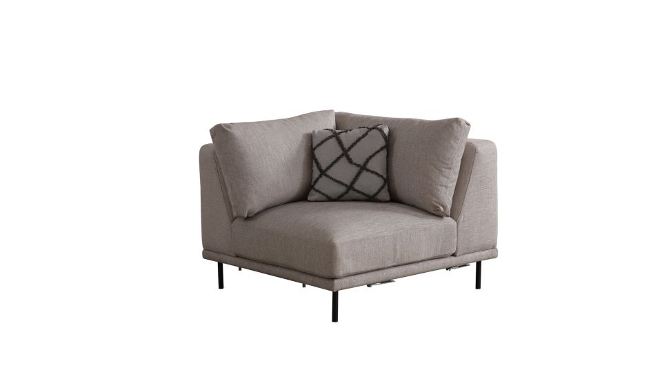 Eos Siyah Köşe Koltuk