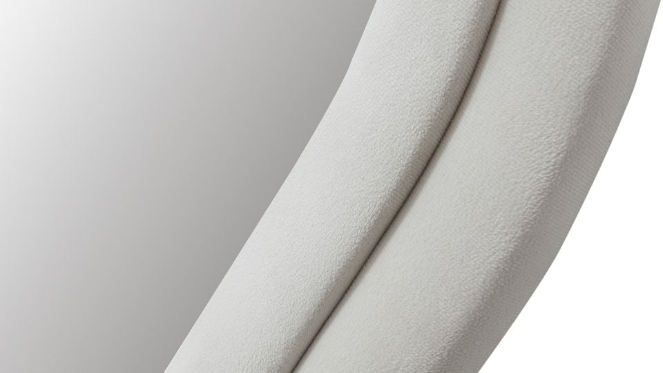 Doğa Dalgalı Çerçeveli 170x65 Cm Oval Boy Aynası