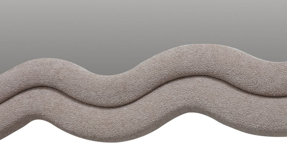 Mia Dalgalı Çerçeveli 170x65 Cm Oval Boy Aynası