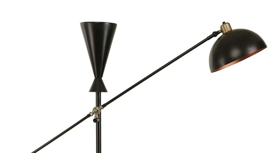 Toronto Siyah Lambader Retro 3 Başlıklı