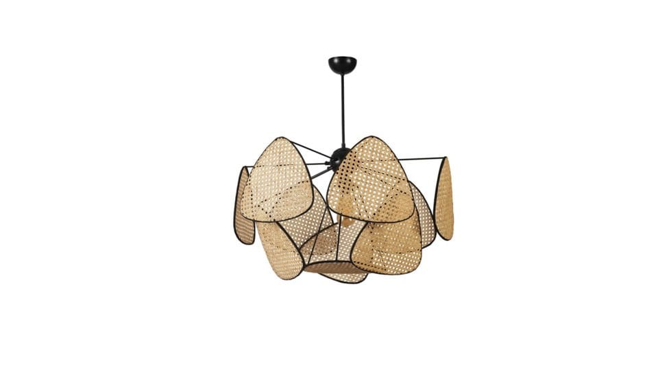 Hera 9+1 Rattan Avize